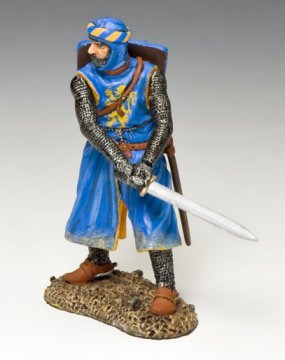 Chevalier de Bleu with Sword