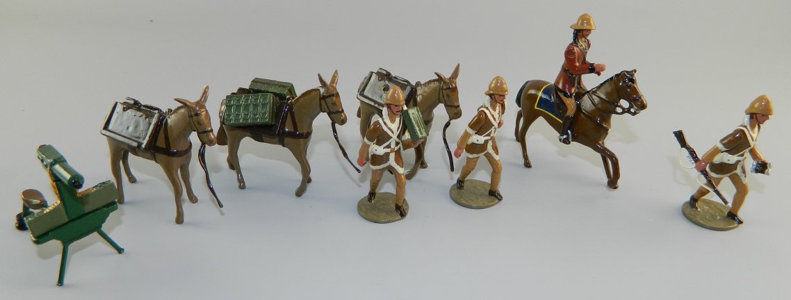 Norfolk Regiment with Maxim Gun - Tibet Series