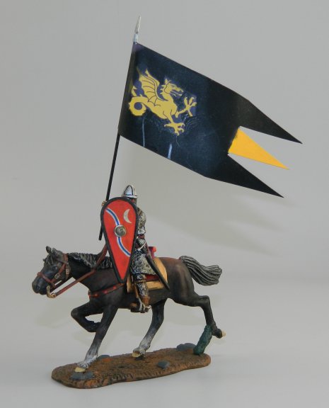 Norman Knight with Dragon Banner