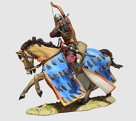 Mamluk Cavalry Firing Bow