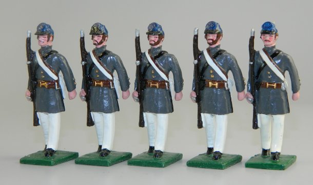 CSA Marines in Field Service Uniform