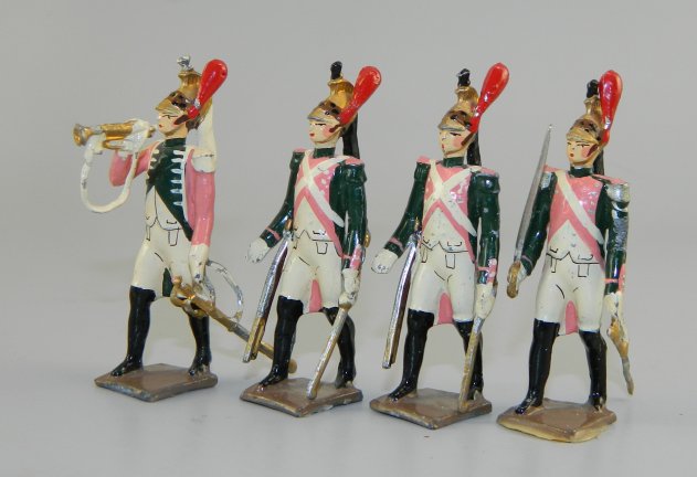 French Dragoons & Bugler