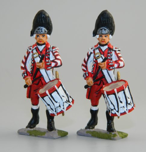 Two British Marine Drummers
