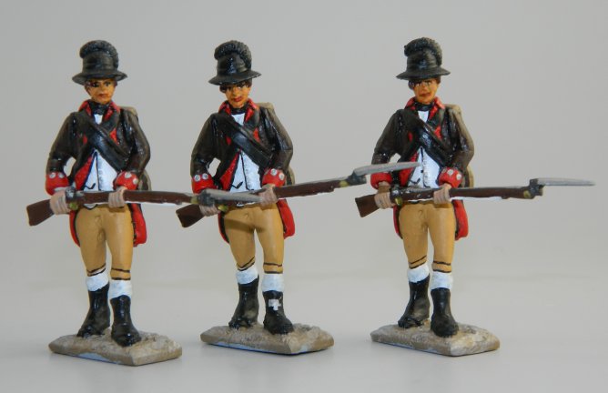 Three Advancing - Colonel Lee's Regiment