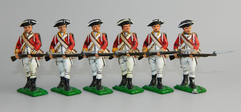 10th Regiment, Battalion Company - Six Charging