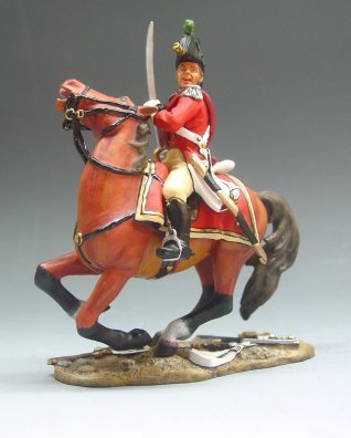 British Mounted Officer