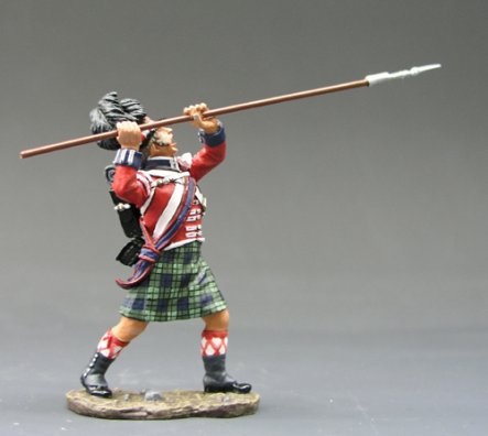 Sergeant Attacking with Pike