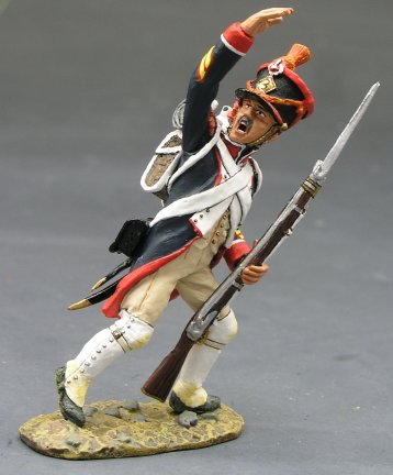 French 45th Line Infantry Regiment Sergeant Advancing