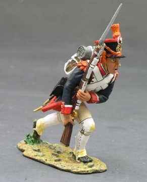 French 45th Line Infantry Regiment Advancing with Rifle