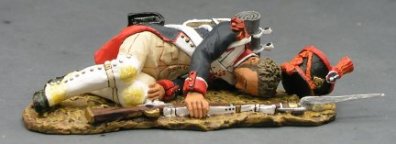 French 45th Line Infantry Regiment Lying Casualty