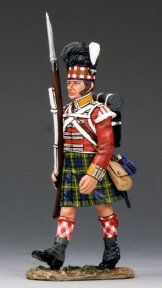 92nd Highlander Marching w/Rifle