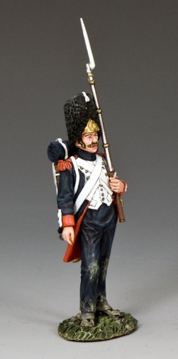Old Guard Shoulder Arms w/Musket on Left Arm