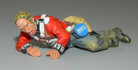 "Hors de Combat" Wounded Soldier