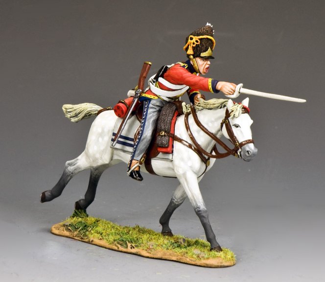 Scots Grey Charging w/Sword to the Front