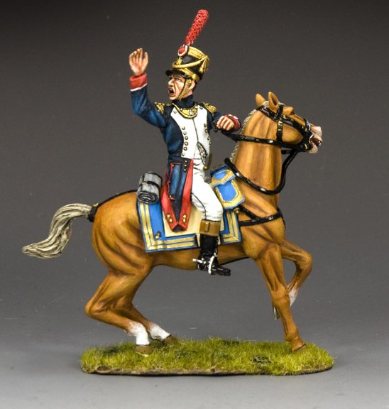 French Line Infantry Mounted Officer