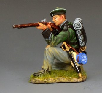 95th Rifleman Taking Aim in the Seated Position