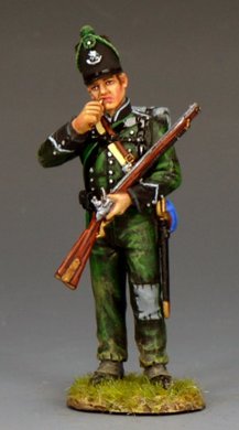 95th Rifleman Biting The Cartridge