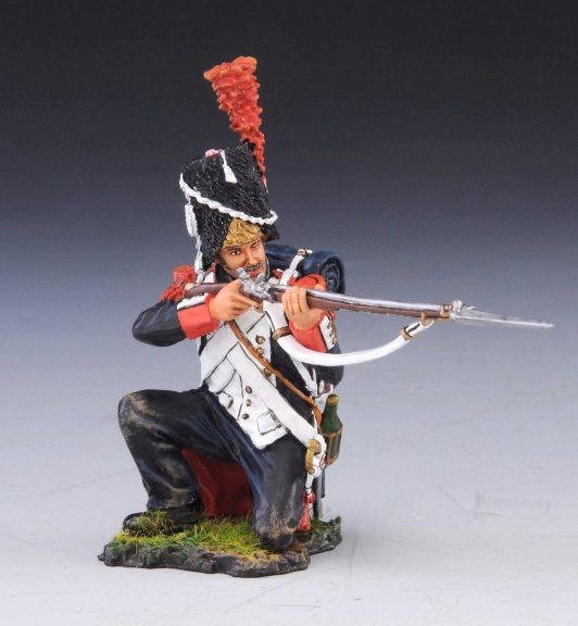 Kneeling Rifleman Blue