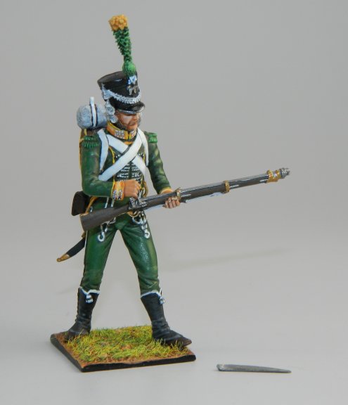 Westphalian Guard Chasseur Standing Loading