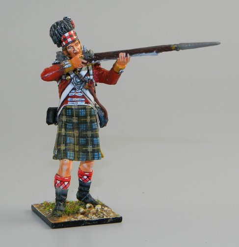 92nd Gordon Highlander Standing Firing