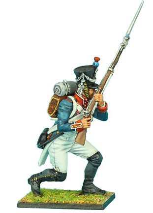 French 18th Line Infantry Fusilier Crouching Ready
