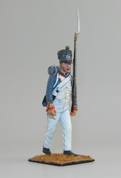French Line Infantry Fusilier March Attack Campaign Dress