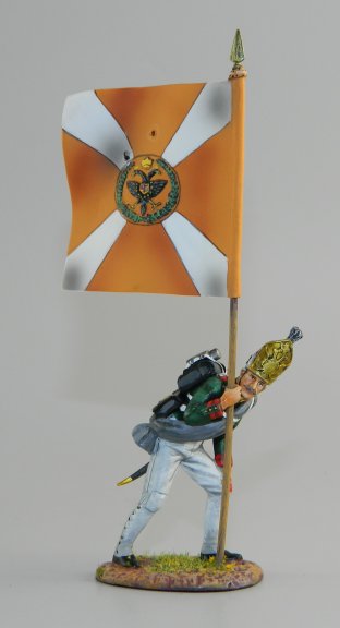 Wounded Pavlovski Grenadier Flag Bearer