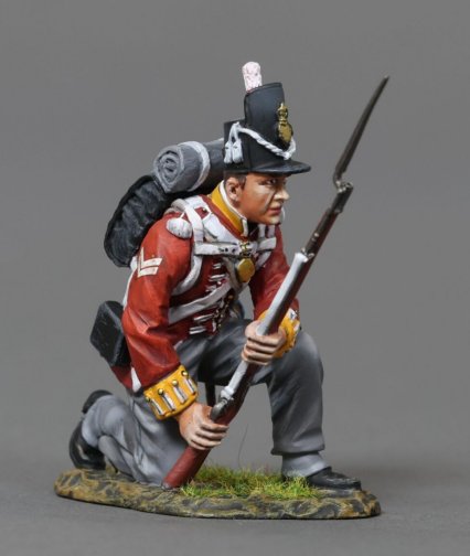 28th Regt. of Foot Kneeling Repel - Corporal
