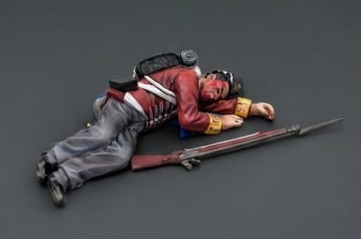 Dead British Rifleman, Private