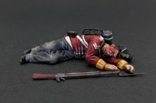 Dead British Rifleman, Corporal