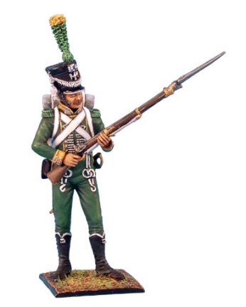 Westphalian Guard Chasseur Standing Ready