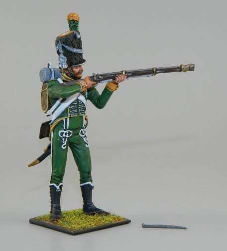 Westphalian Guard Chasseur Carabinier Standing Firing