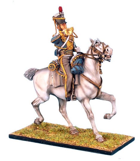 Great British 12th Light Dragoons Trumpeter