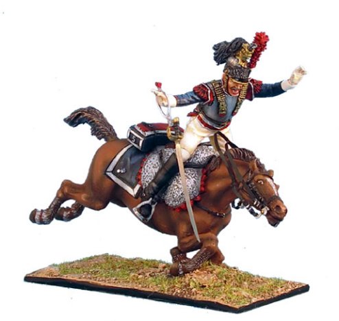 French 5th Cuirassier Trooper Thrown from Horse