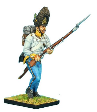 Austrian Hahn Grenadier Charging