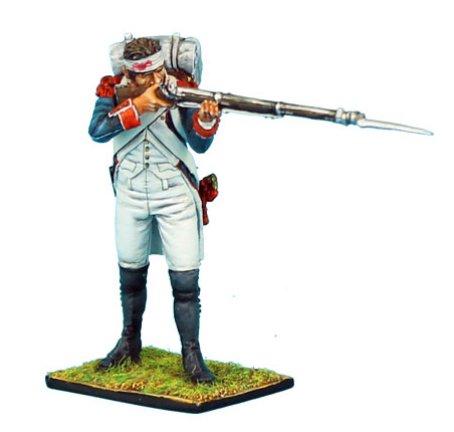 French 18th Line Infantry Grenadier Firing - Bandaged Head