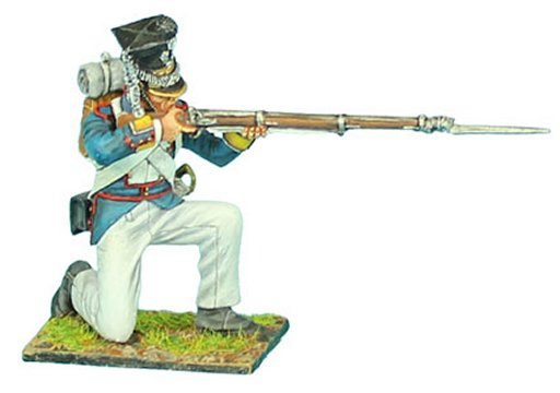 Polish 1st Line Infantry Fusilier Kneeling Firing