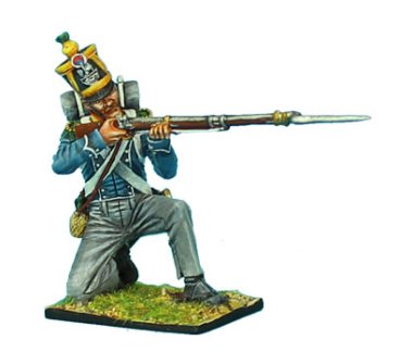 French 1st Light Infantry Voltigeur Kneeling Firing