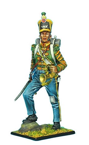 French 1st Light Infantry Voltigeur Cornet