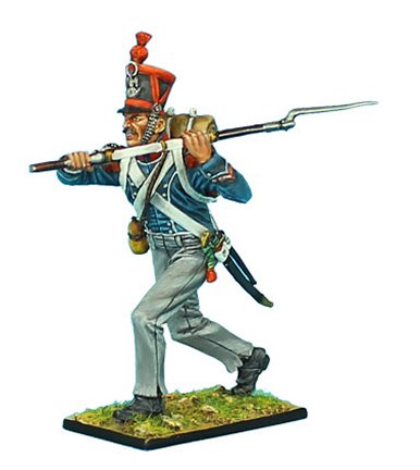 French 1st Light Infantry Carabinier Sergeant Charging