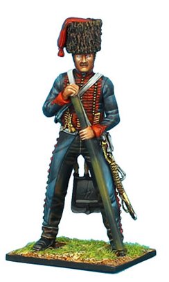 French Guard Horse Artillery Gunner with Handspike