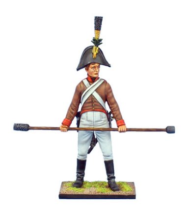 Austrian Artillery Gunner with Rammer/Sponge