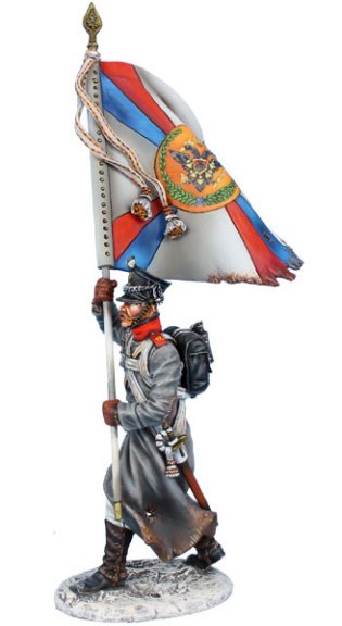 Russian Vladimirsky Standard Bearer - Regimental Flag