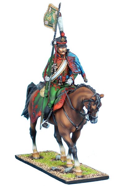 Russian Pavlogradsky Hussars Standard Bearer