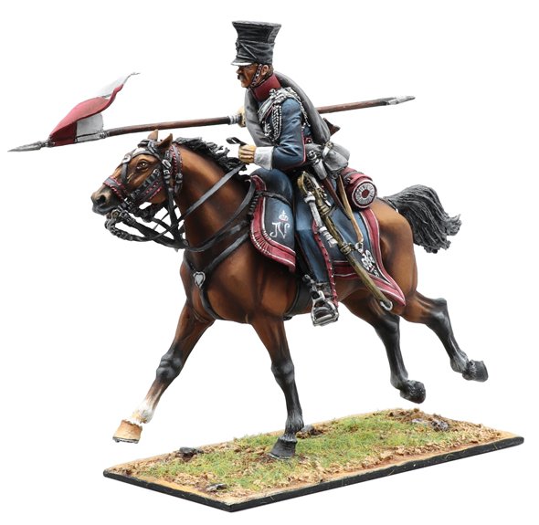 Polish Imperial Guard Lancers Trooper with Lance #1