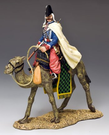 Camel Cavalier with Baggy Red Pantaloons