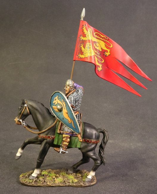Norman Knight with Normandy Banner