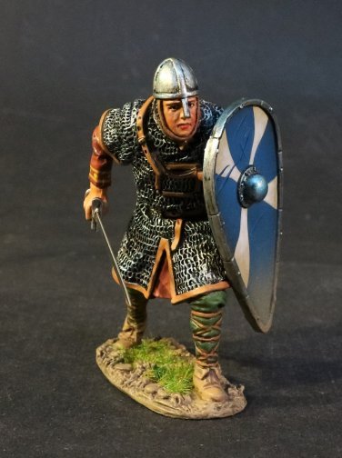 Norman Swordsman with Blue Shield, Norman Army