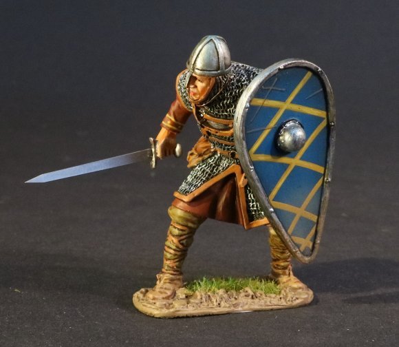 Norman Swordsman with Blue Shield, Norman Army