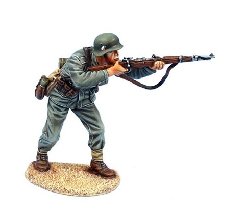 German Heer Infantry Standing Firing K98